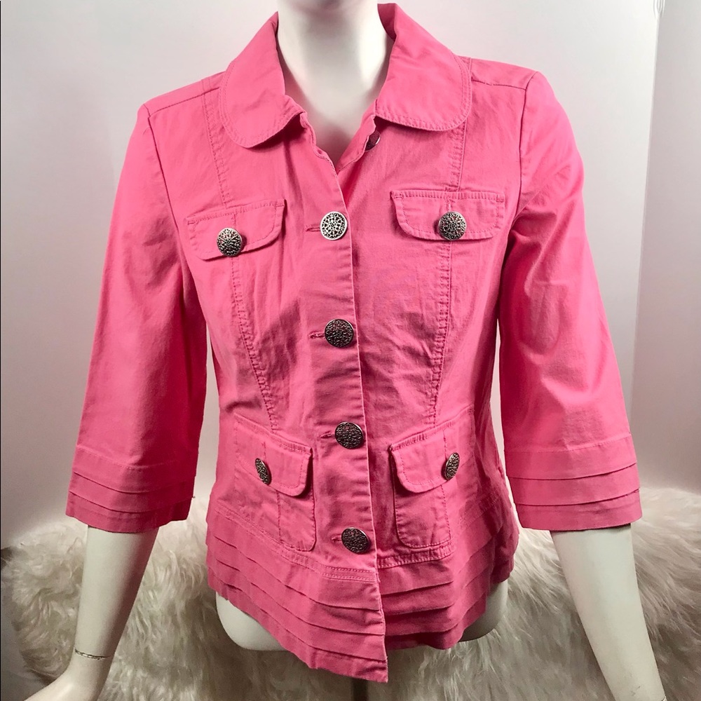 BACCINI Jacket, Hot Pink, Size PM